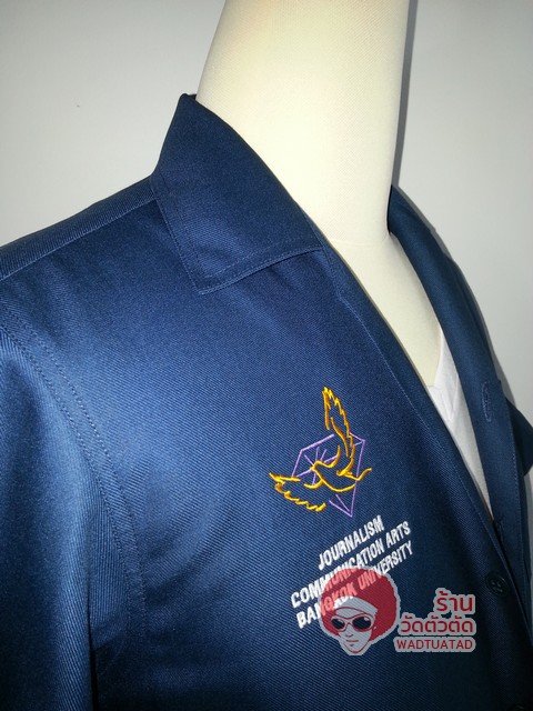 เสื้อช็อป ภาควิชาวารสารศาสตร์ คณะนิเทศศาสตร์ มหาวิทยาลัยกรุงเทพ